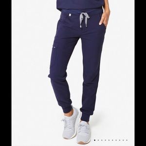 💙 Zomora Petite Jogger Scrub Pant, Navy 💙